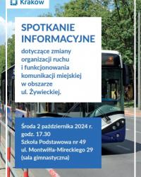 Informacja w sprawie trasy powrotnej autobusu linii 151